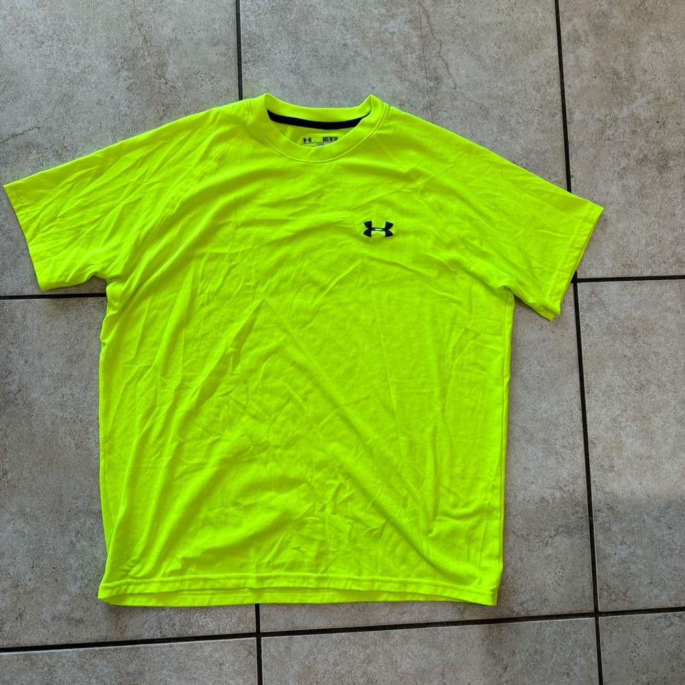 Neon Under Armour Shirt